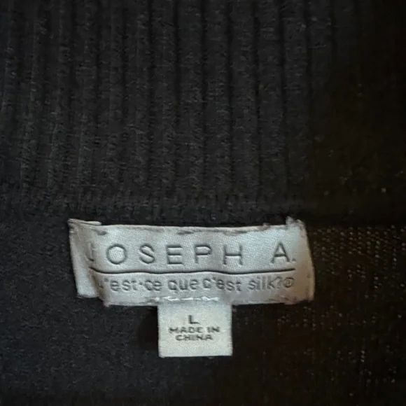 Joseph Black Sweater with Gold Accents - Picture 2 of 4